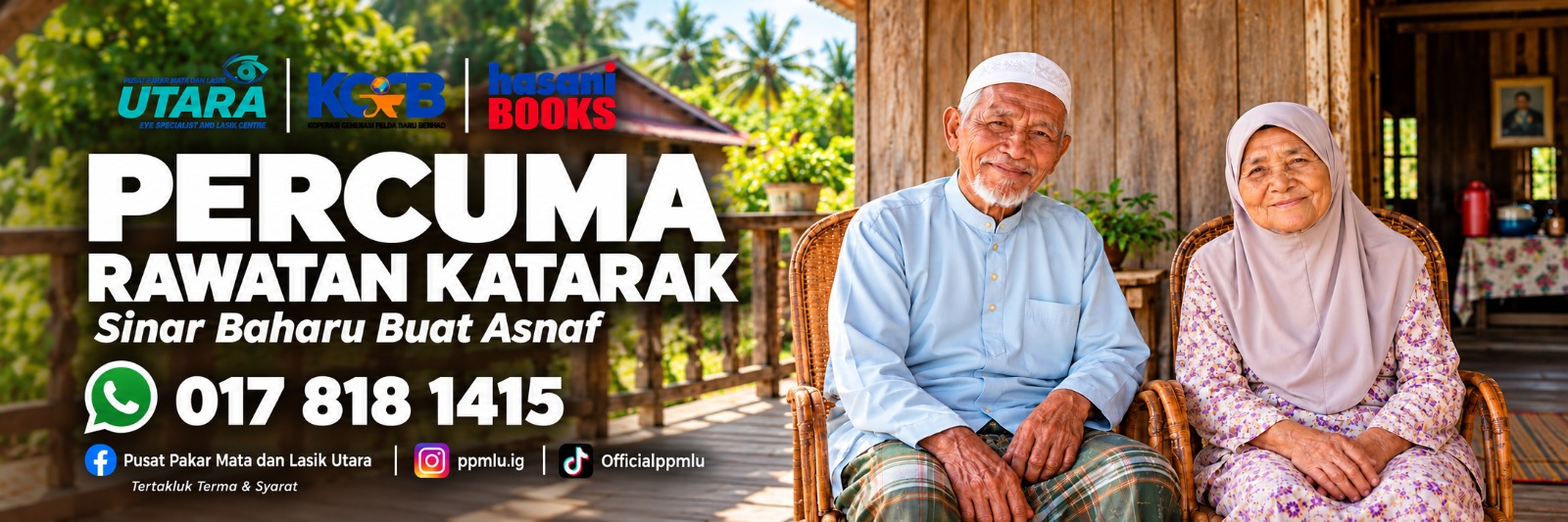 Percuma Rawatan Katarak Asnaf